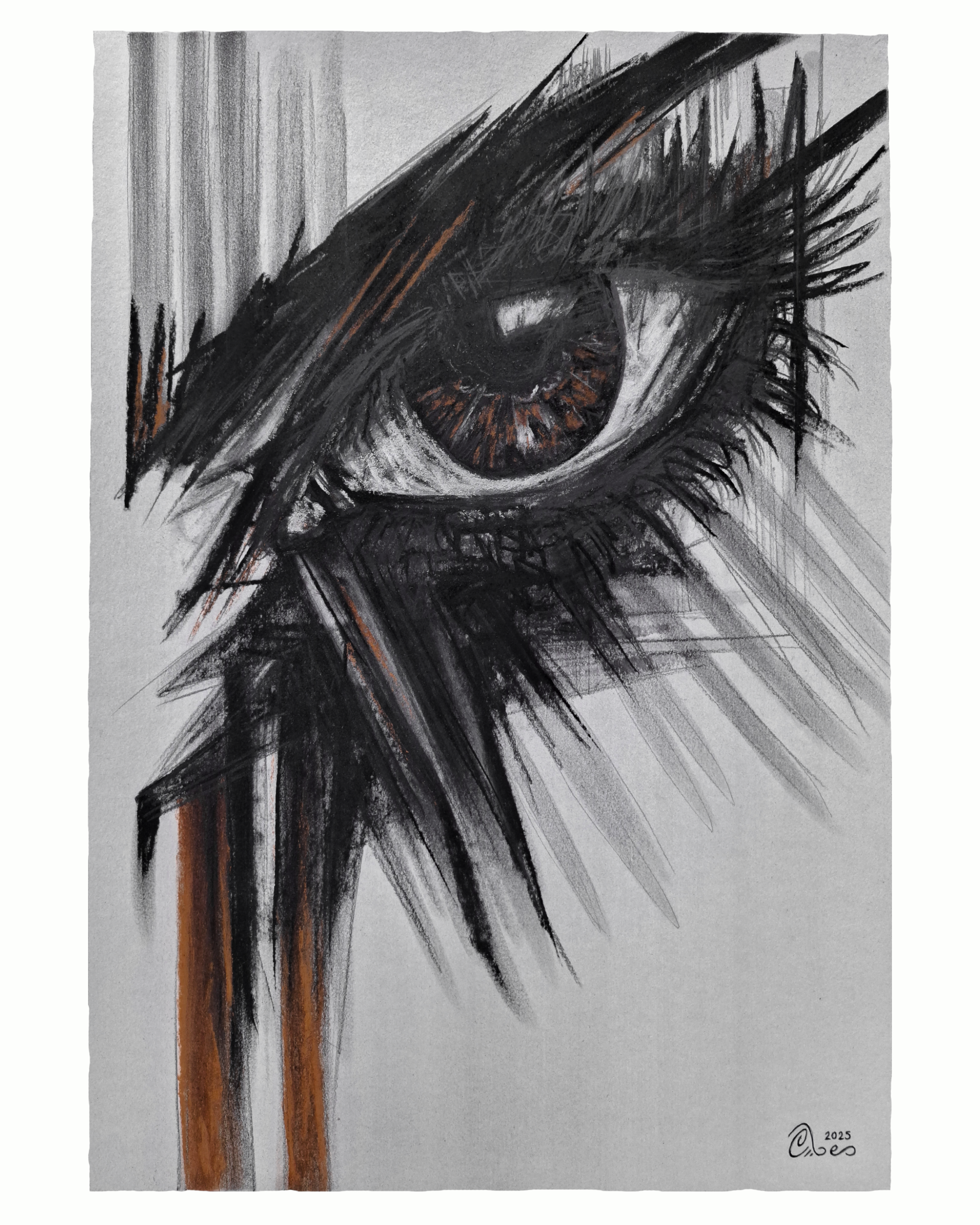 Let Me Know Your Solitude | Original Drawing