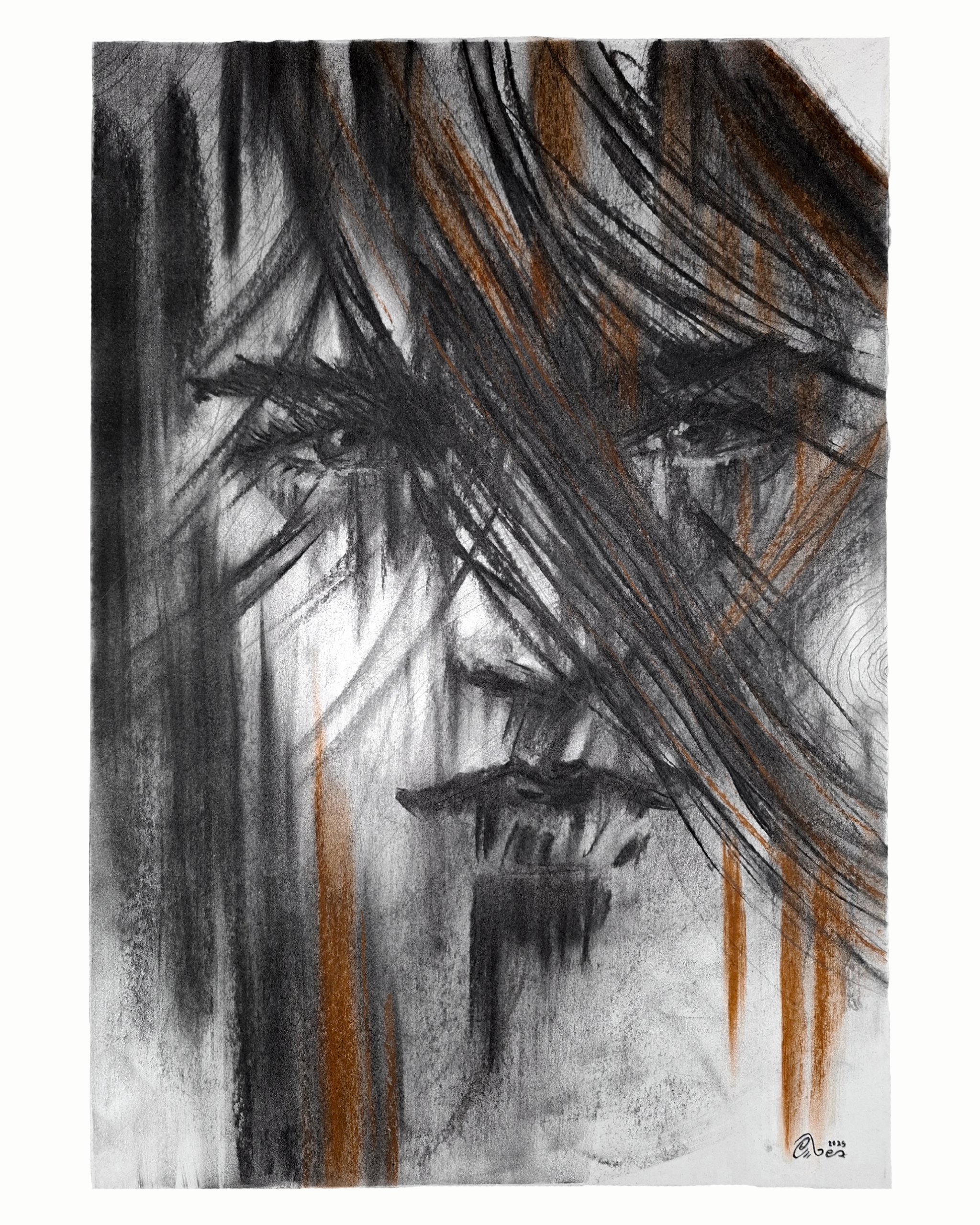 The Unblinking | Original Drawing