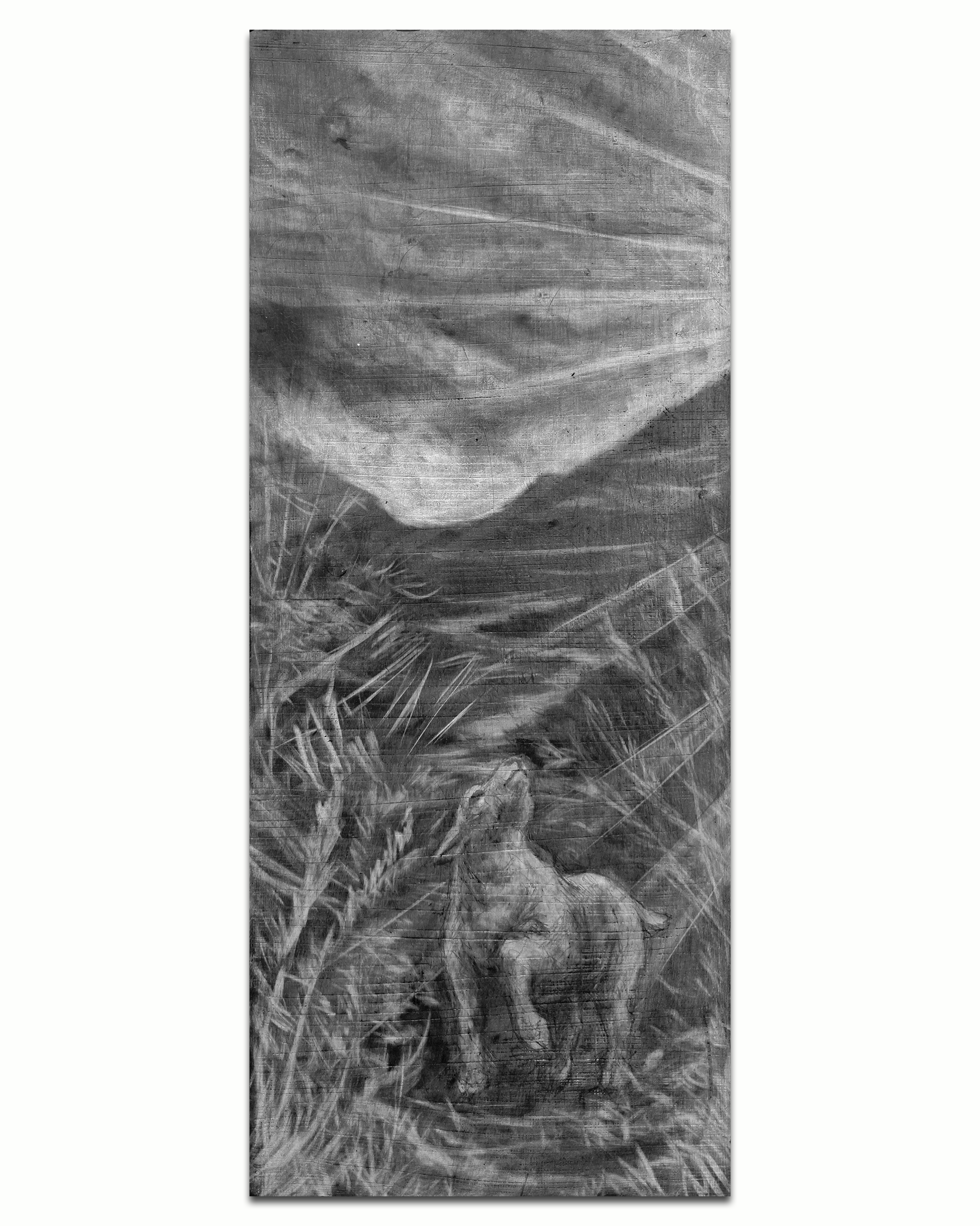It Is Not in the Nature of Darkness to Overcome the Light | Original Drawing