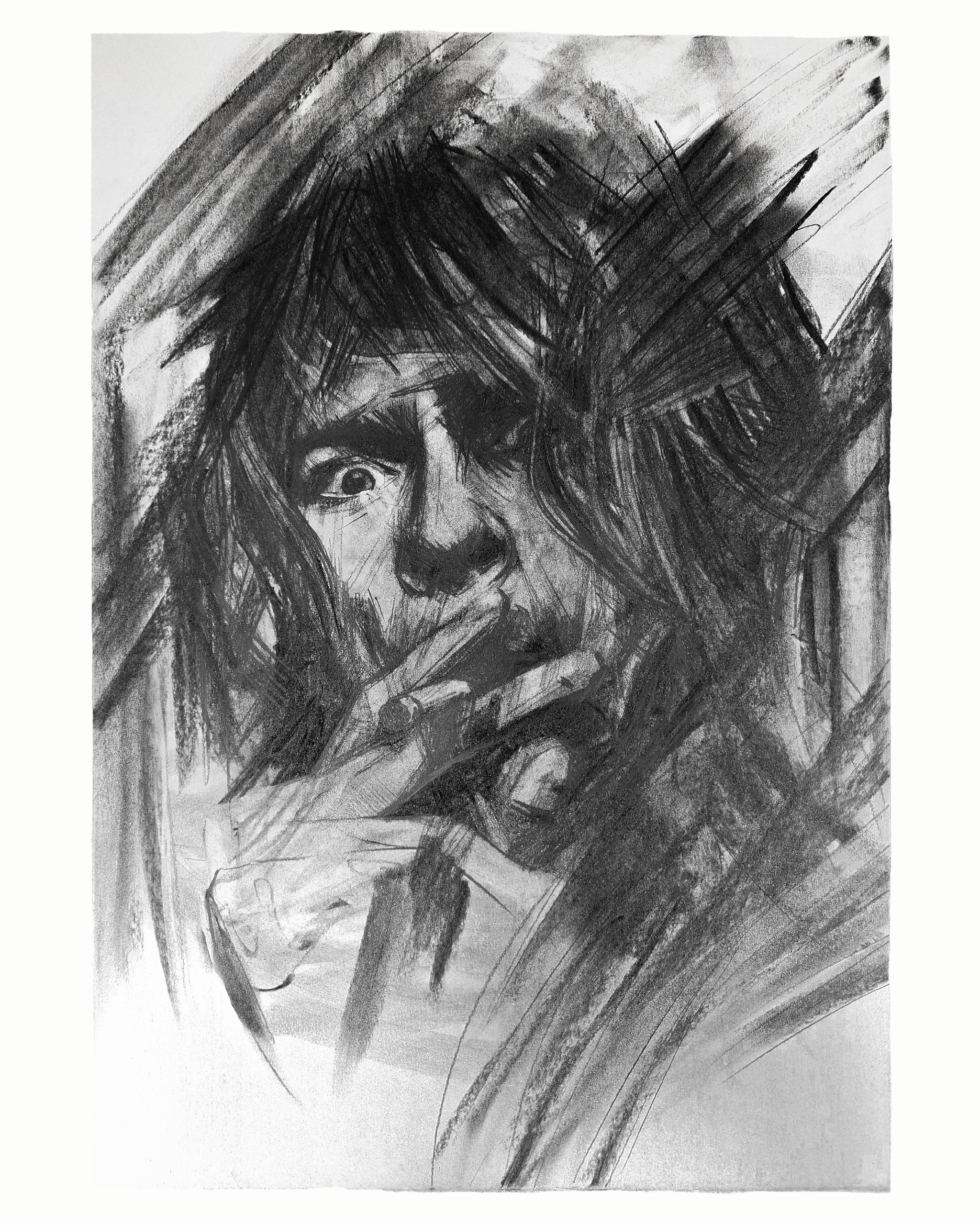 I Hate Myself & I Want To Die | Original Drawing