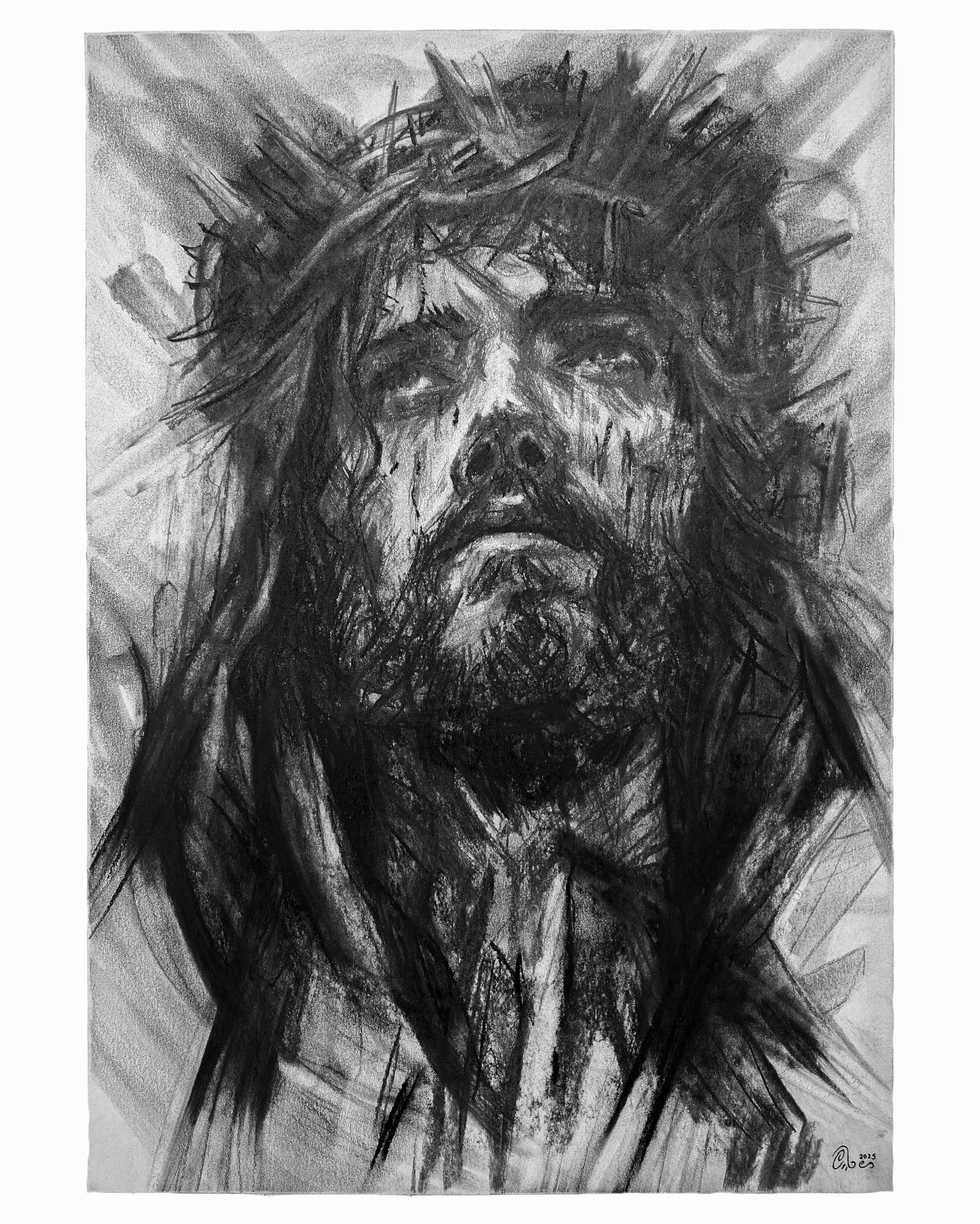 The Binding of his Shape | Original Drawing