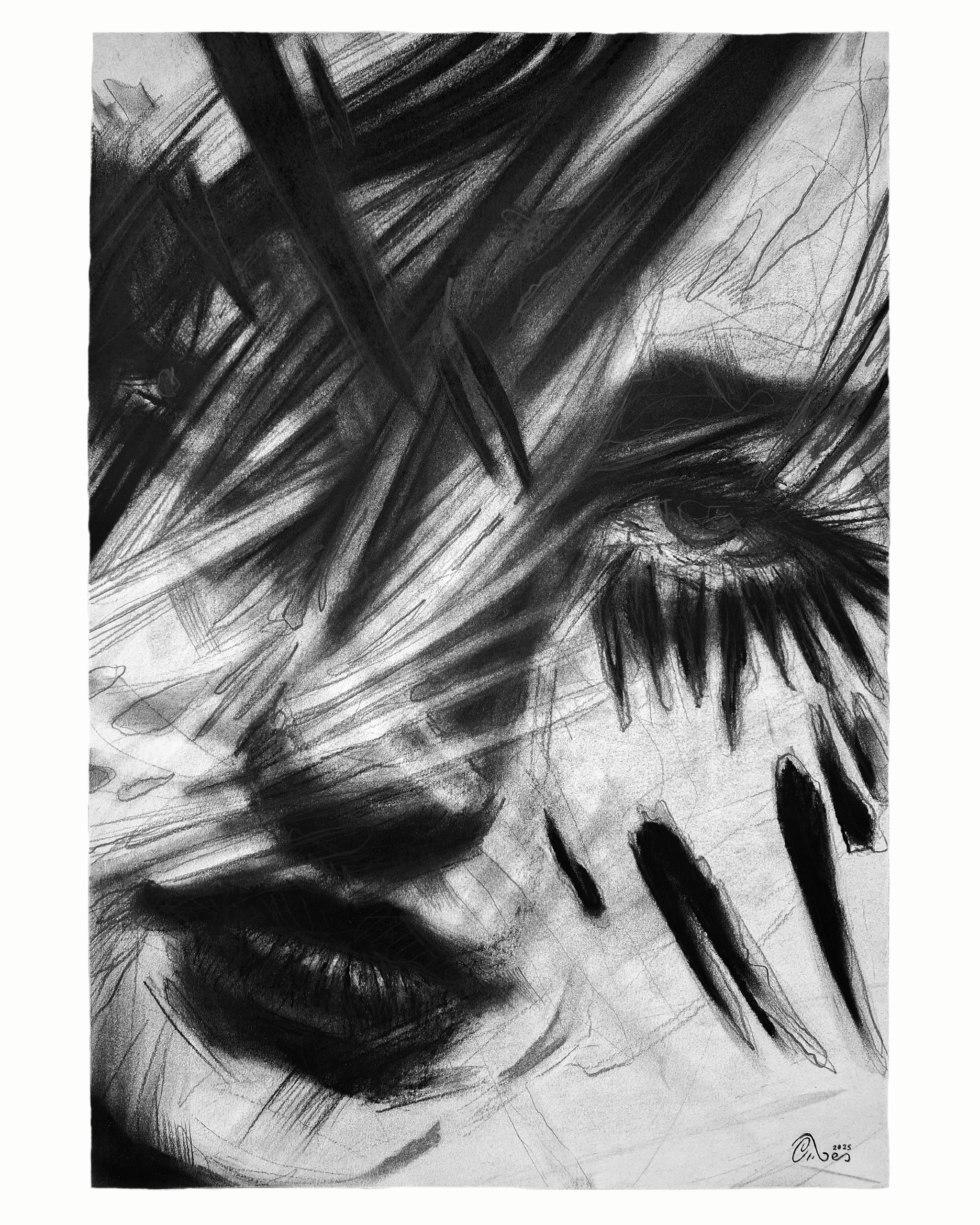 Fractured Instability | Original Drawing