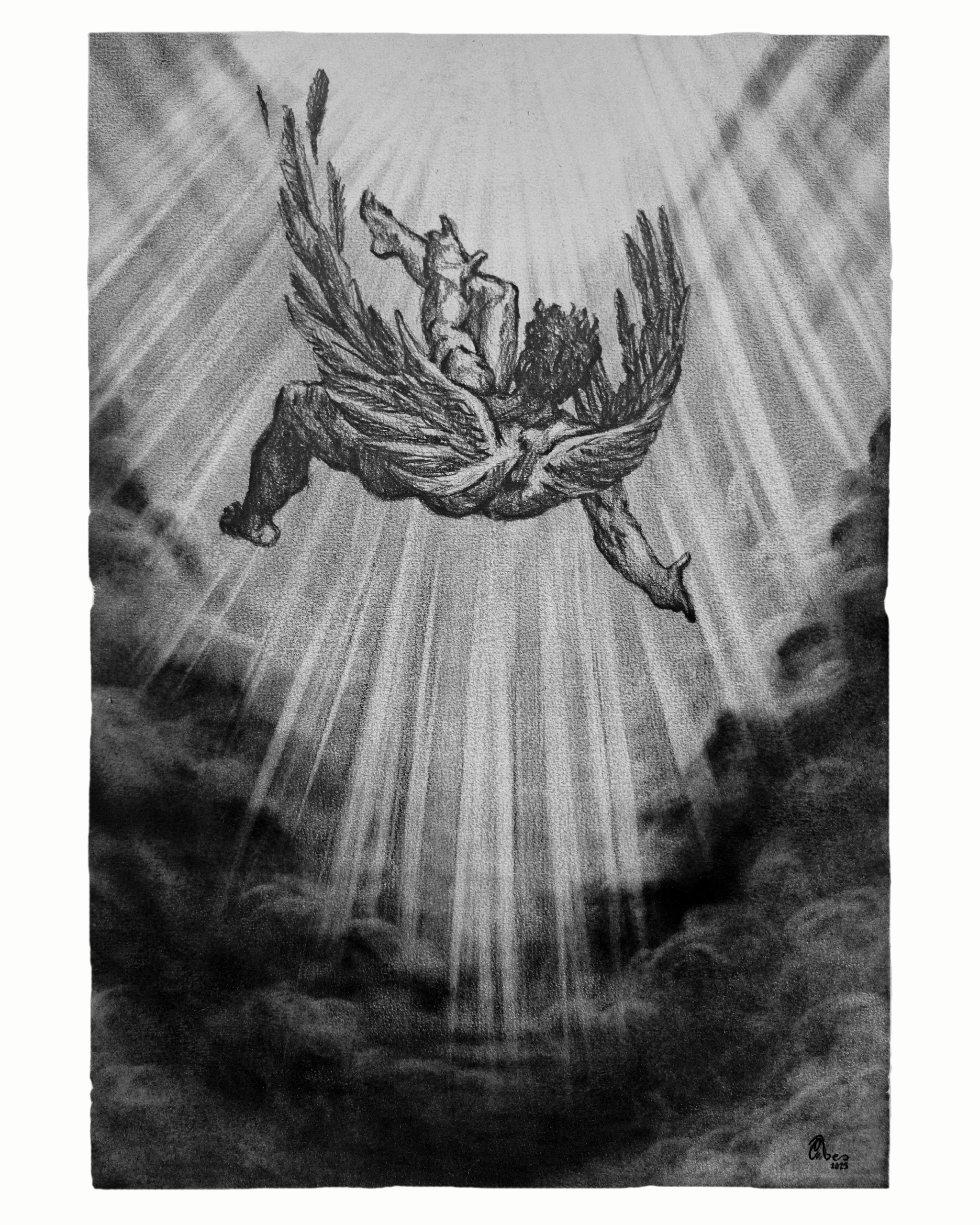 Suffering the Liberty | Original Drawing