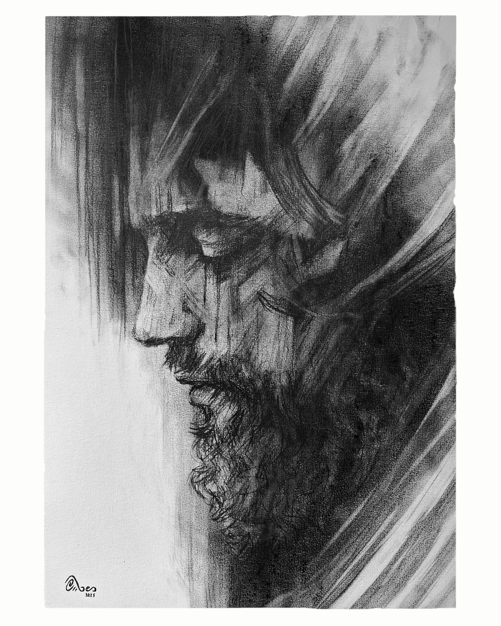 Reflections Before the Beginning of the End | Original Drawing