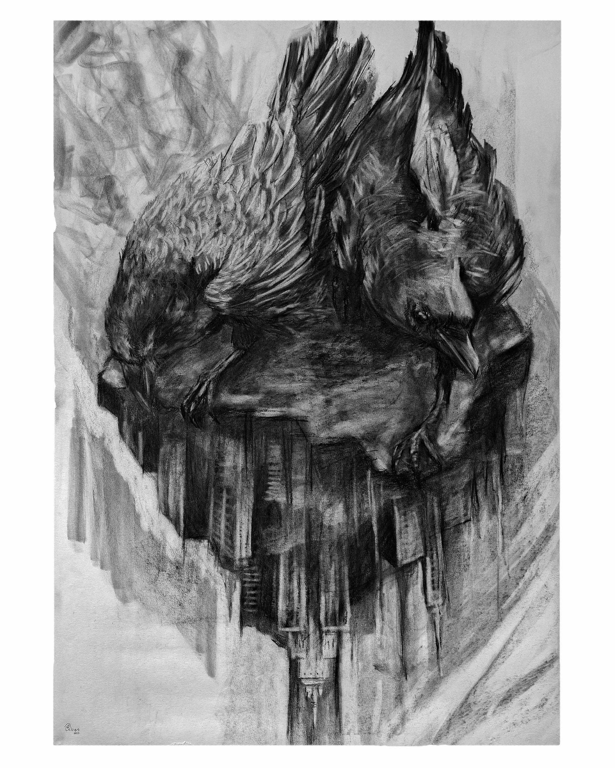 Learn To Fly | Original Drawing