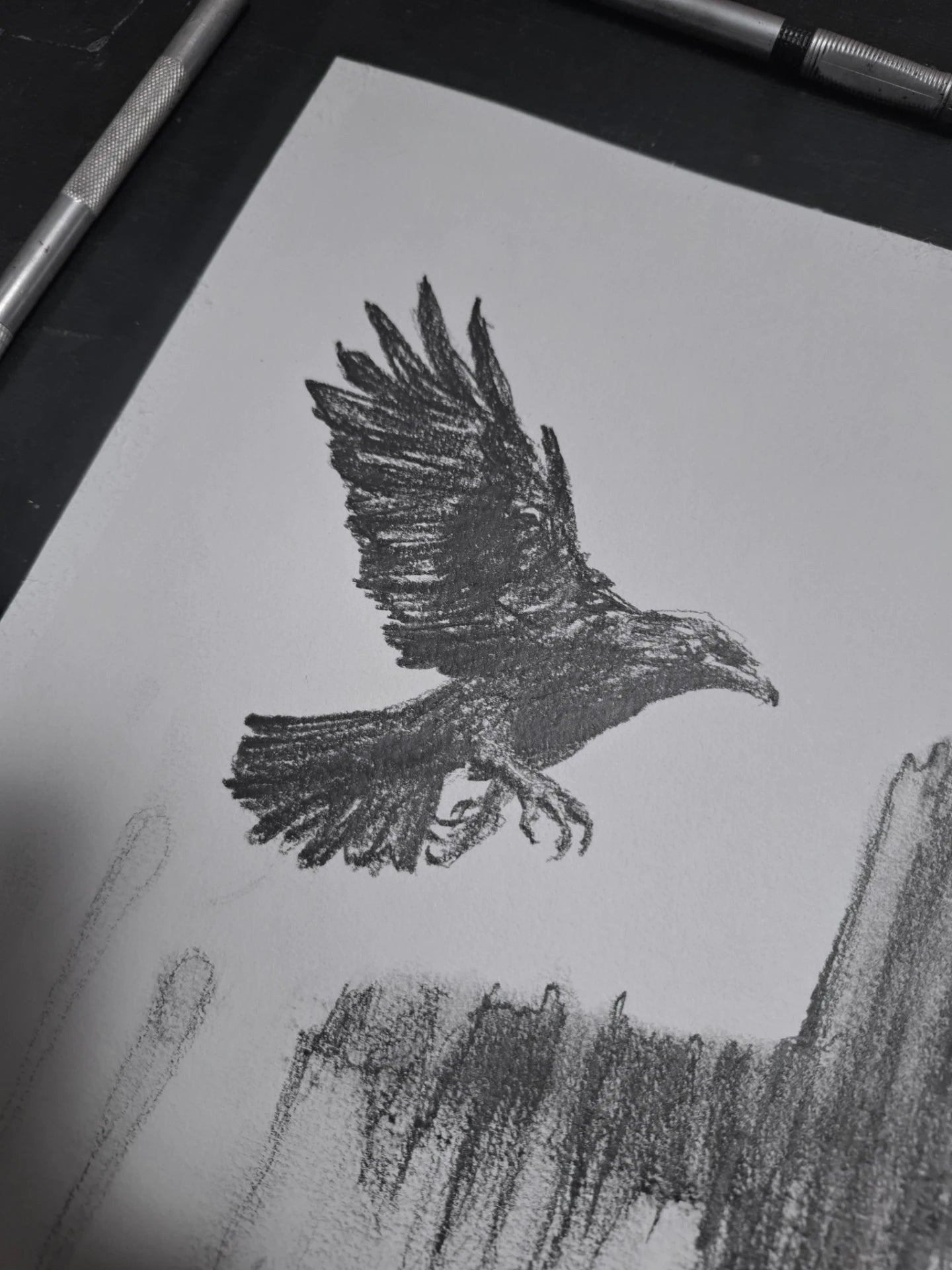 Silent Vigilance | Original Drawing