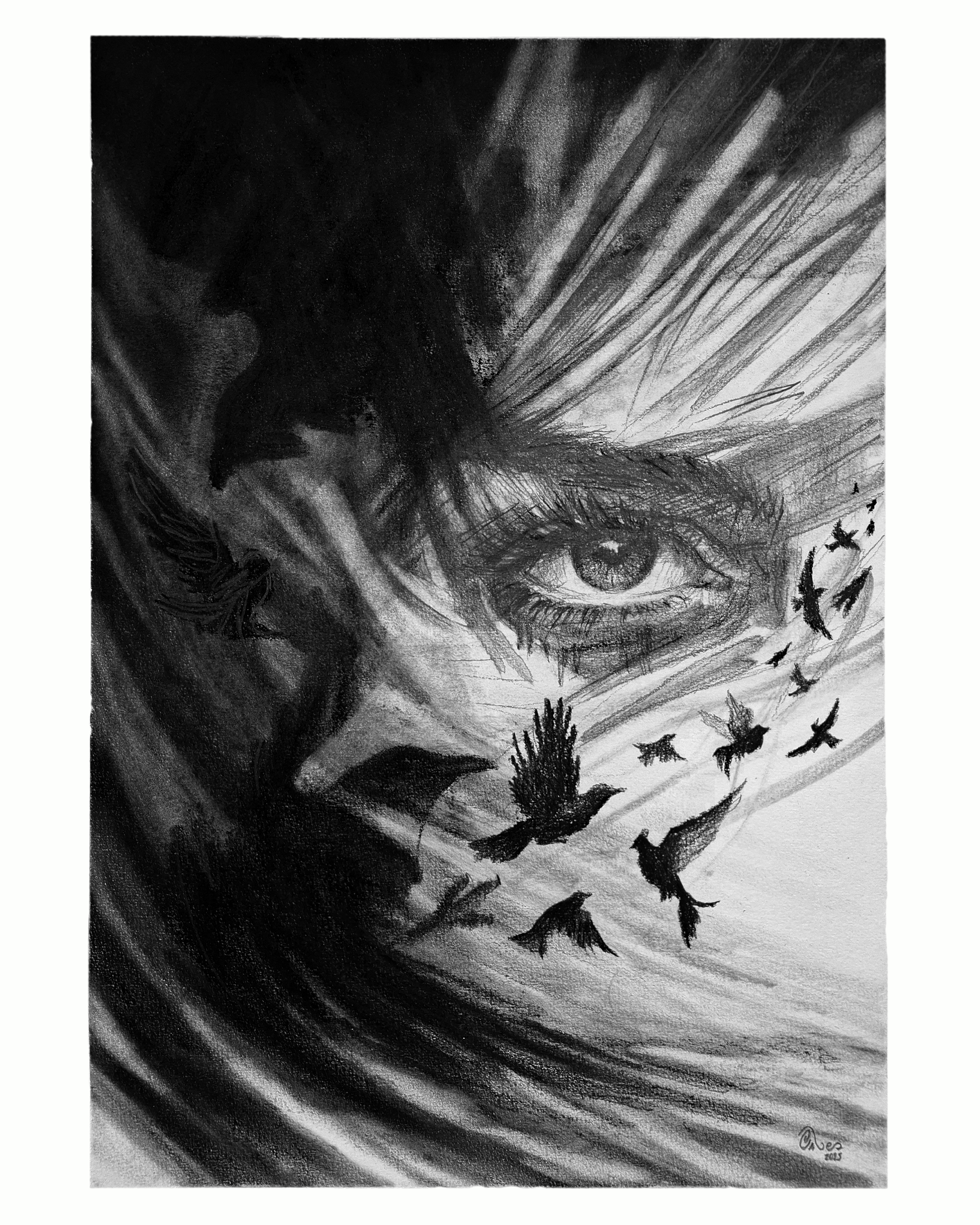 The Day I Tried To Live | Original Drawing