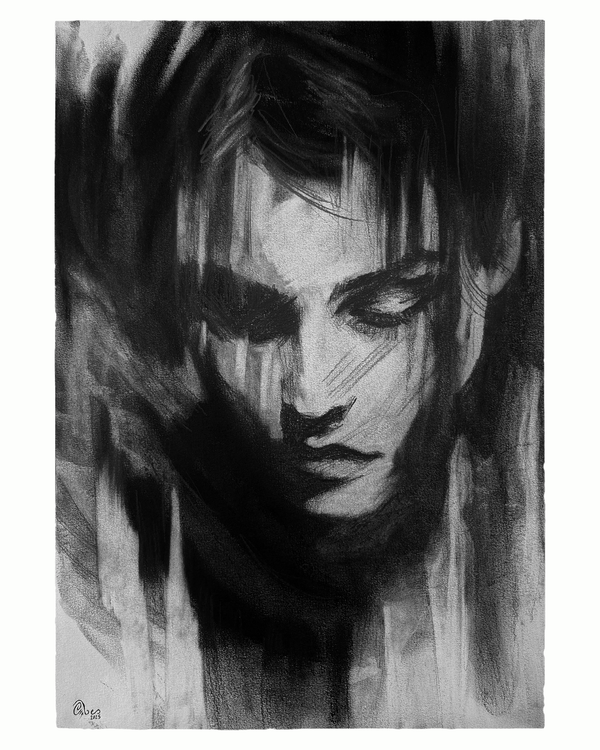 You're Still Here |	Original Drawing