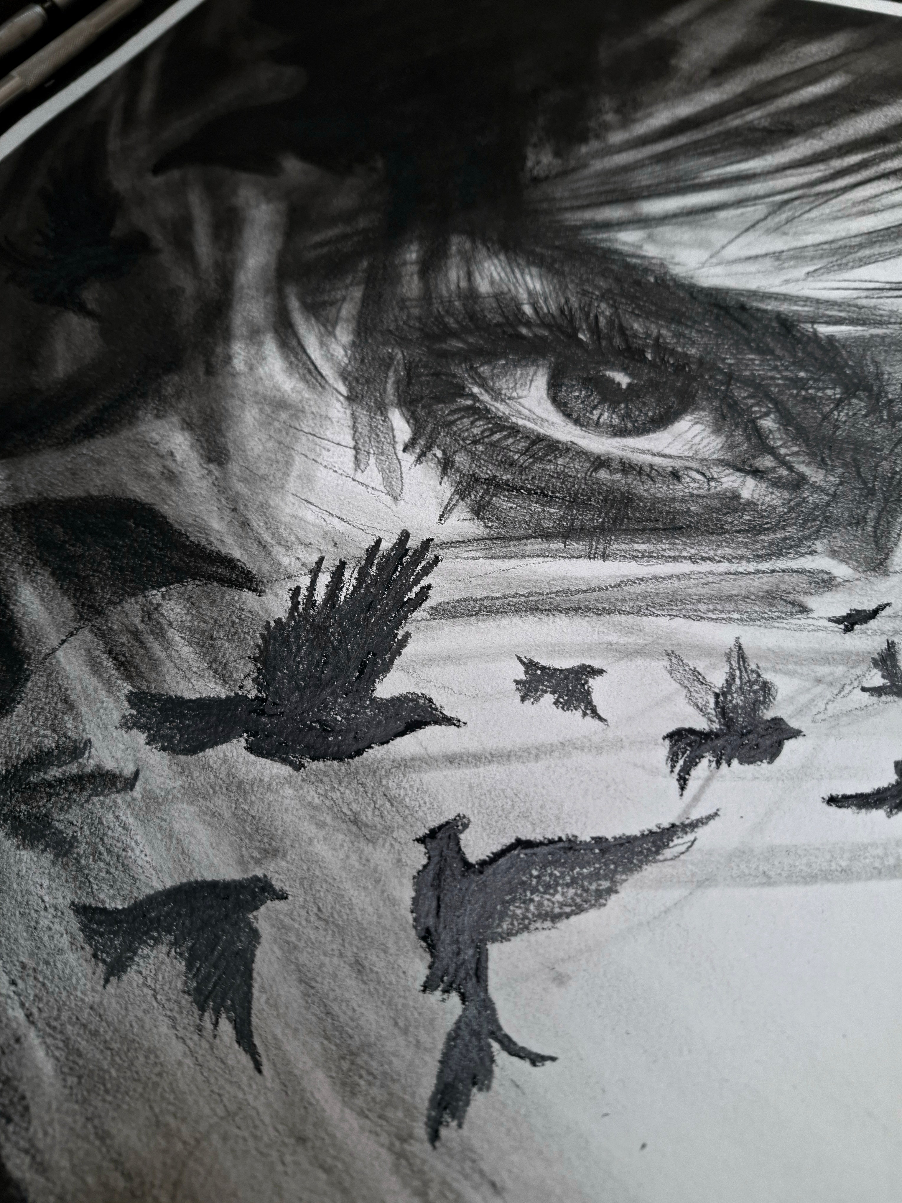 The Day I Tried To Live | Original Drawing