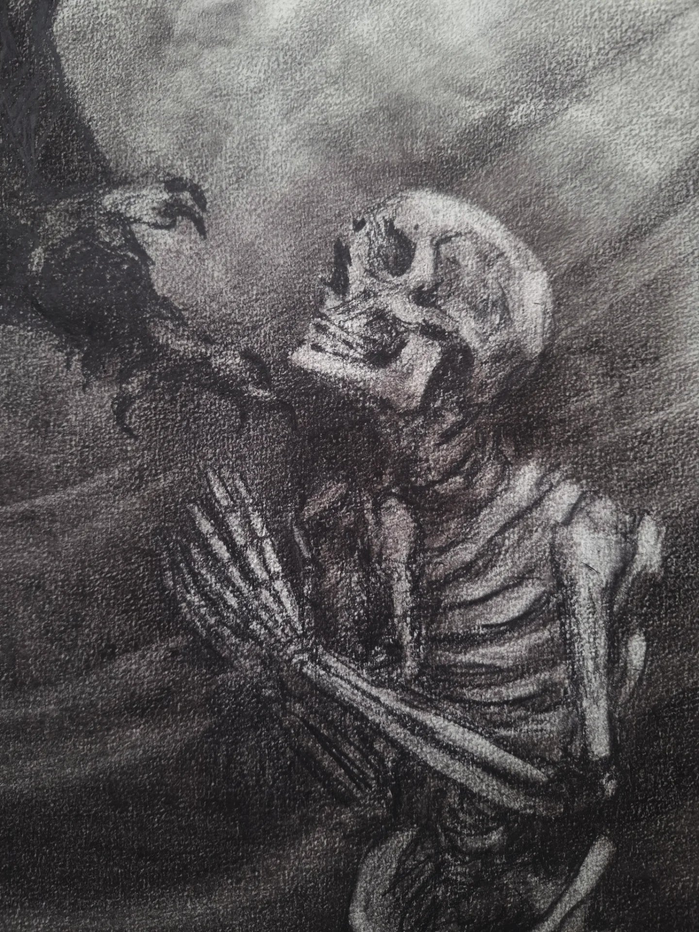 You'll See Me Fall | Original Drawing