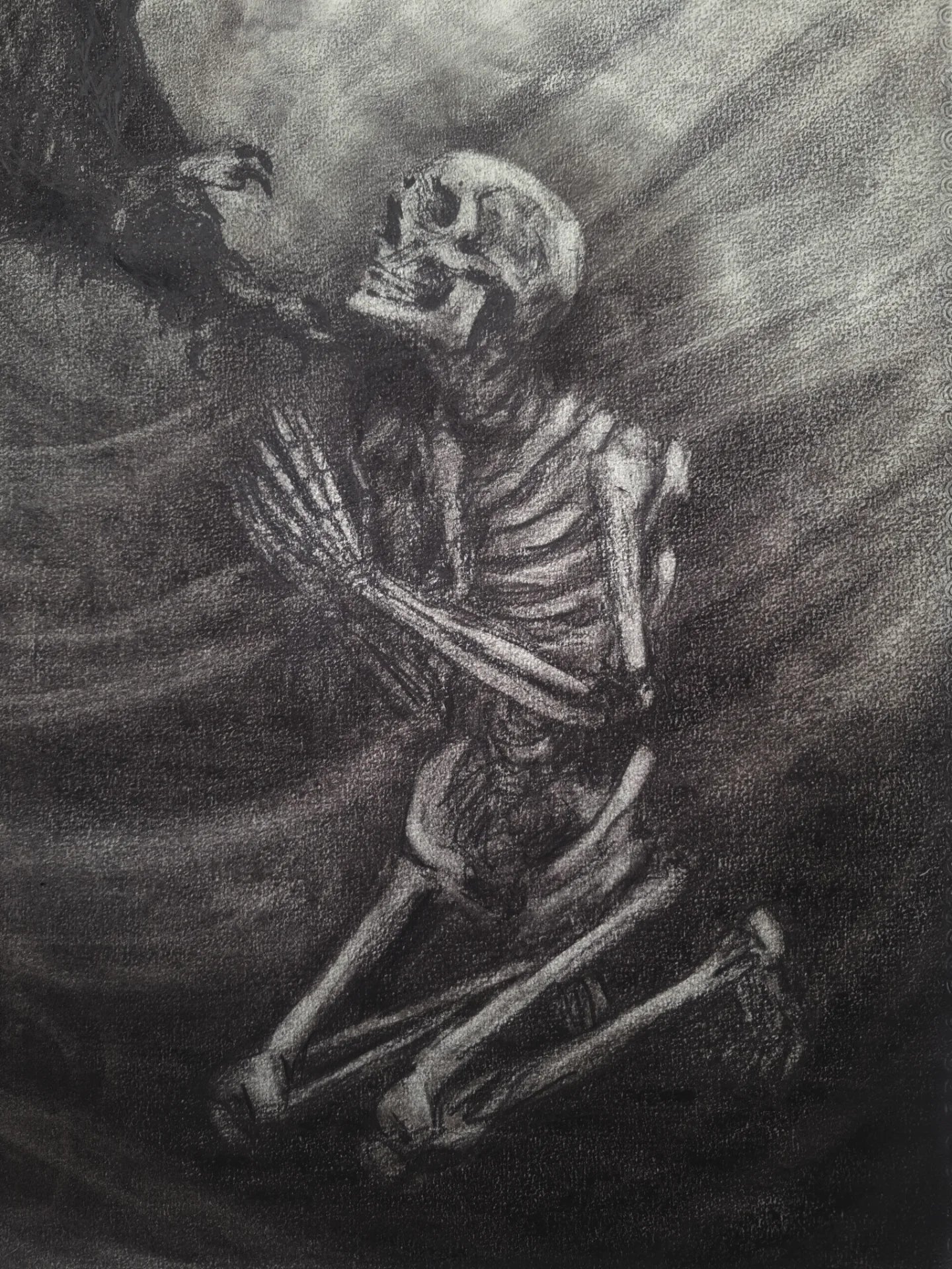 You'll See Me Fall | Original Drawing